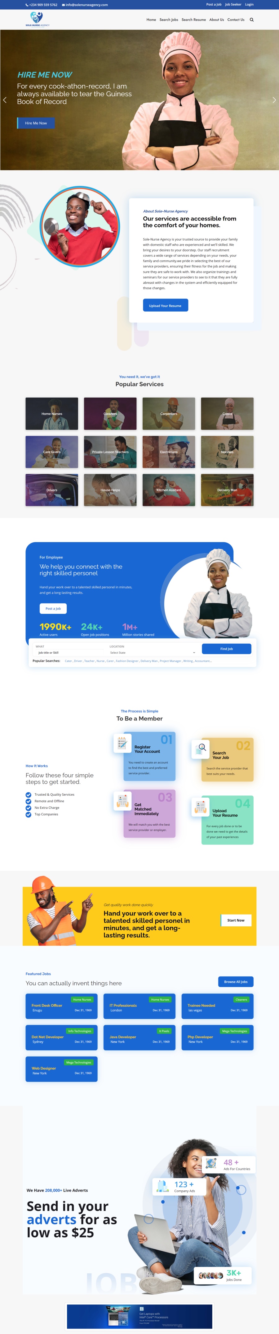 Bizbook classified template frontend