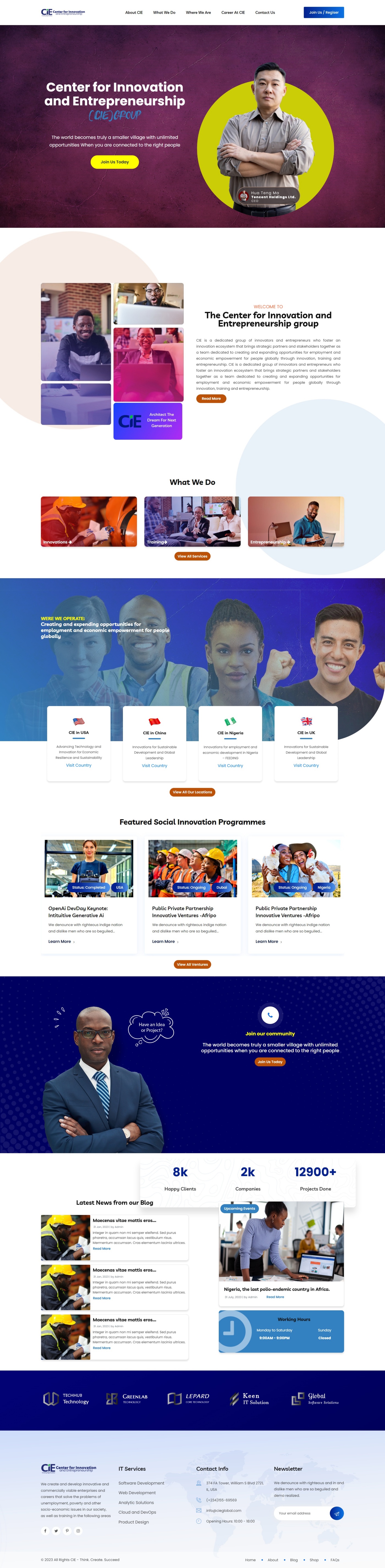 Bizbook classified template frontend